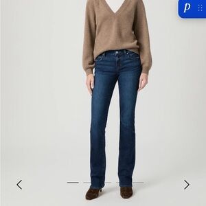 PAIGE Manhattan Jeans Dark Blue Straight Leg